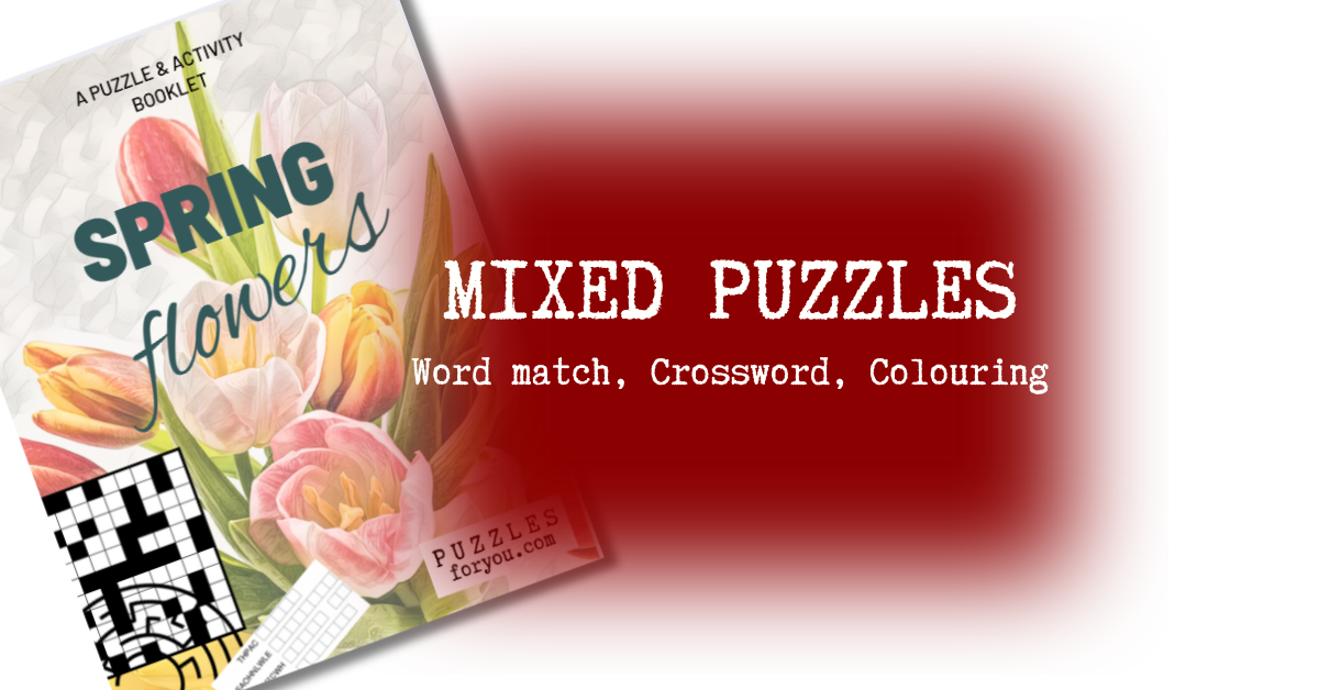 Spring Flowers Mixed Puzzles